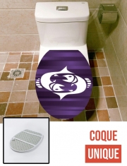 Housse de toilette - Décoration abattant wc Poisson - Signe du zodiaque