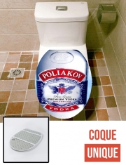 Housse de toilette - Décoration abattant wc Poliakov vodka