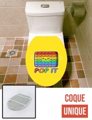 Housse de toilette - Décoration abattant wc Pop It Funny cute
