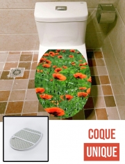Housse de toilette - Décoration abattant wc POPPY FIELD