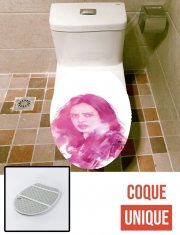 Housse de toilette - Décoration abattant wc Power Woman Jones