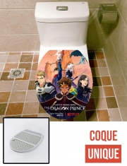 Housse de toilette - Décoration abattant wc Prince Dragon