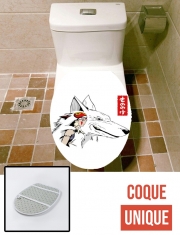Housse de toilette - Décoration abattant wc Princess Mononoke JapArt