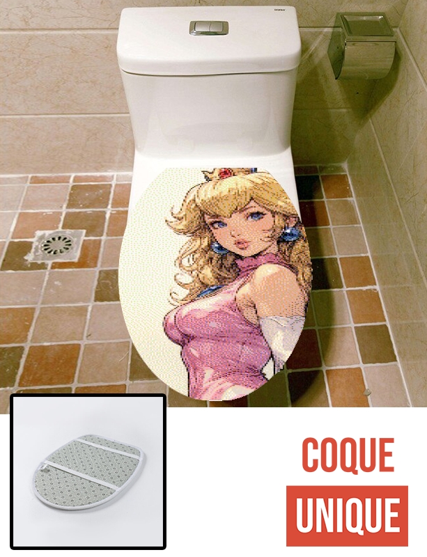 Housse de toilette - Décoration abattant wc Princess