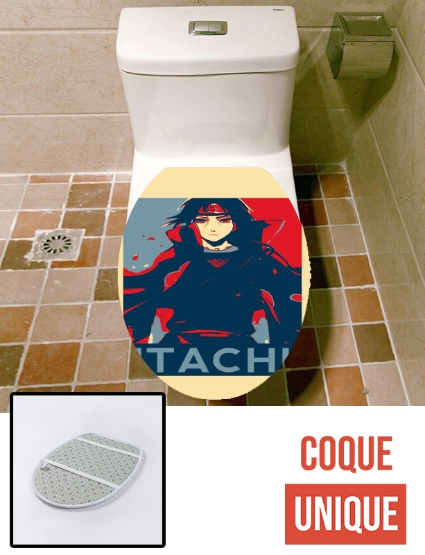 Housse de toilette - Décoration abattant wc Propaganda Itachi