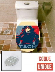 Housse de toilette - Décoration abattant wc Propaganda Itachi