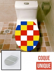 Housse de toilette - Décoration abattant wc Province Anvers