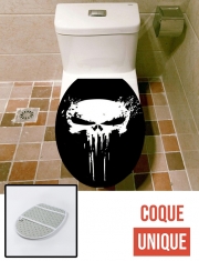 Housse de toilette - Décoration abattant wc Punisher Skull