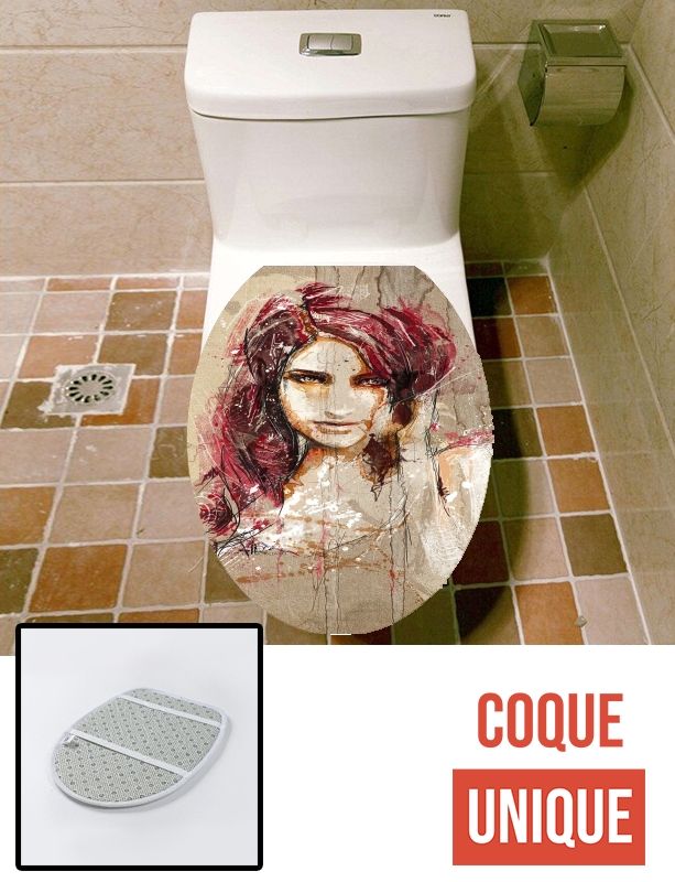 Housse de toilette - Décoration abattant wc Purity
