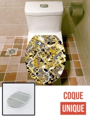Housse de toilette - Décoration abattant wc Python