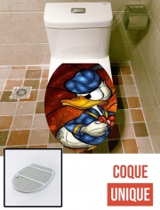 Housse de toilette - Décoration abattant wc Quack Attack
