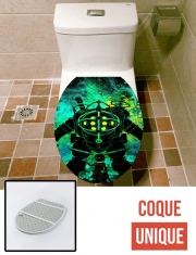 Housse de toilette - Décoration abattant wc Rapture Art