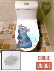 Housse de toilette - Décoration abattant wc Ratatouille Watercolor