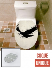 Housse de toilette - Décoration abattant wc Raven