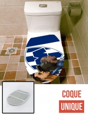 Housse de toilette - Décoration abattant wc Rayados Tridente