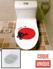 Housse de toilette - Décoration abattant wc Red Sun The Prince