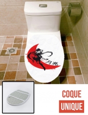 Housse de toilette - Décoration abattant wc RedSun : Moon