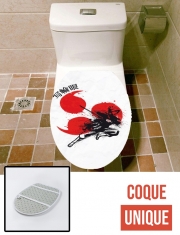 Housse de toilette - Décoration abattant wc RedSun : Sharingan