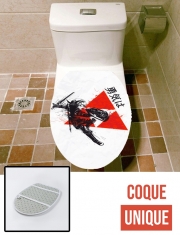 Housse de toilette - Décoration abattant wc RedSun : Triforce