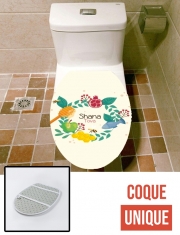 Housse de toilette - Décoration abattant wc Rosh hashanah celebration