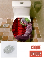 Housse de toilette - Décoration abattant wc Sad Clown