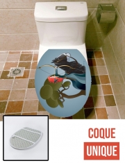 Housse de toilette - Décoration abattant wc Sagitaire- Princess Merida