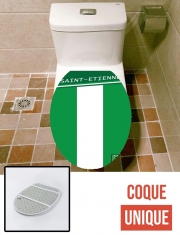 Housse de toilette - Décoration abattant wc Saint Etienne Classic Maillot