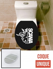 Housse de toilette - Décoration abattant wc Scania Griffin