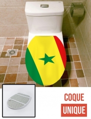 Housse de toilette - Décoration abattant wc Senegal Football