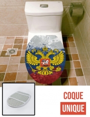 Housse de toilette - Décoration abattant wc Serbie Vintage