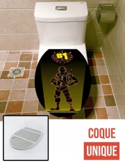 Housse de toilette - Décoration abattant wc Shadow of the Raptor