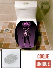 Housse de toilette - Décoration abattant wc Shadow of the teddy bear