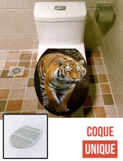 Housse de toilette - Décoration abattant wc Siberian tiger