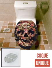 Housse de toilette - Décoration abattant wc Skull Jungle