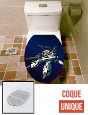 Housse de toilette - Décoration abattant wc Skull Leader