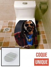 Housse de toilette - Décoration abattant wc Snoop Gangsta V1