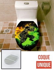 Housse de toilette - Décoration abattant wc Soul of Katsuki