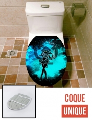 Housse de toilette - Décoration abattant wc Soul of Neptune
