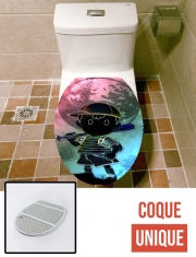 Housse de toilette - Décoration abattant wc Soul of the Bat
