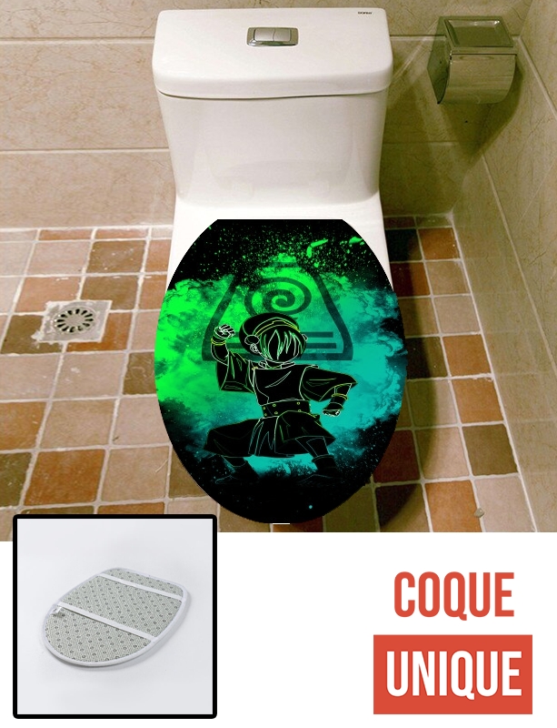 Housse de toilette - Décoration abattant wc Soul of the Earthbender