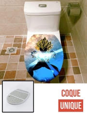 Housse de toilette - Décoration abattant wc Soul of the Final flash