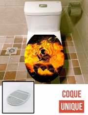 Housse de toilette - Décoration abattant wc Soul of the Firebender