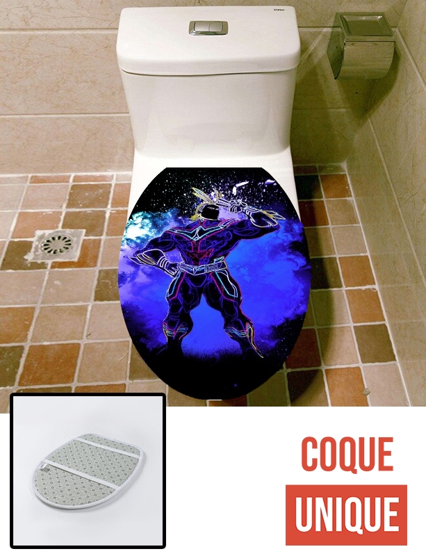 Housse de toilette - Décoration abattant wc Soul of the one for all