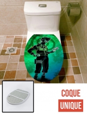 Housse de toilette - Décoration abattant wc Soul of the Sensei