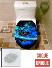 Housse de toilette - Décoration abattant wc Soul of the Waterbender Sister