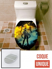 Housse de toilette - Décoration abattant wc Soul of Uranus