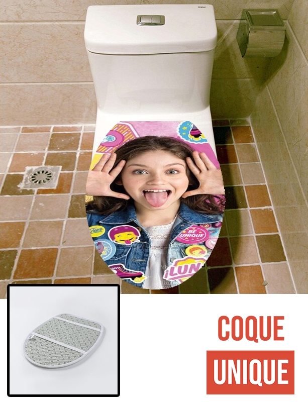 Housse de toilette - Décoration abattant wc Soy Luna Collage Fan