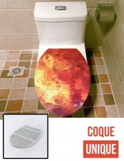 Housse de toilette - Décoration abattant wc Spiral Inferno