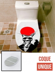 Housse de toilette - Décoration abattant wc Splash Skull
