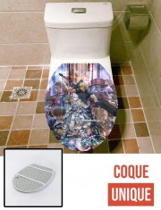 Housse de toilette - Décoration abattant wc Star Ocean The Divine Force